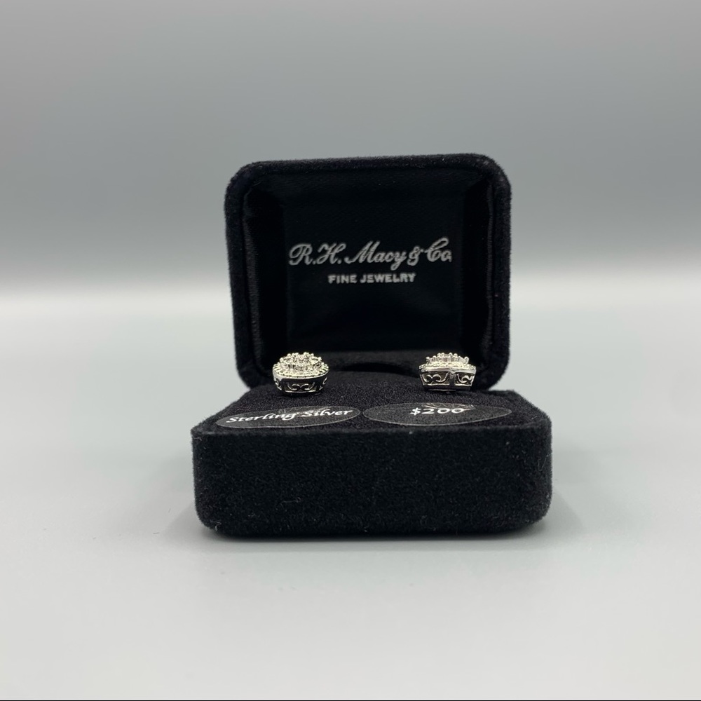 Diamond Earrings - Picture 3 of 3